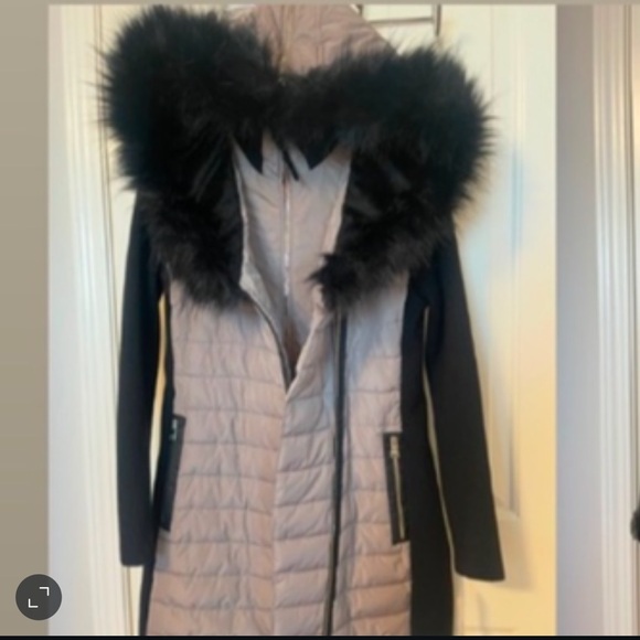 Performance Faux Fur-Trim Quilted Parka - Picture 8 of 13